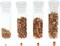 The Beadsmith Tube Crimp Beads, Basic Elements, 4 Vials in Assorted Sizes, Copper Color, Uniform Cylindrical Shape, No Sharp Edges, Designed to Secure The Ends of Jewelry Stringing Wires and Cables